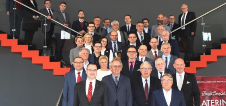 Pierwsze posiedzenie rady związku. Do Konina przyjechali rektorzy wyższych szkół zawodowych
