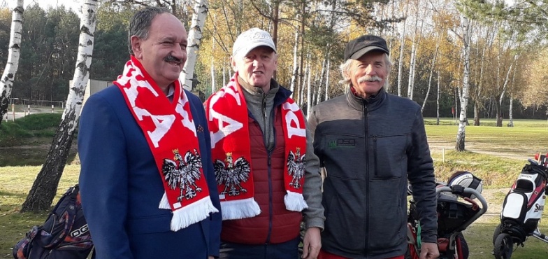 Niepodległościowy golf w Golinie-Kolonii. Najlepszy był Piotr Zbyszewski
