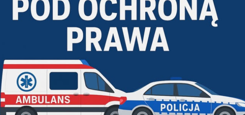 Ubliżał i groził ratownikom medycznym. W karetce wybił szybę