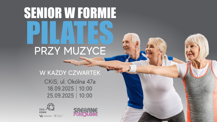 Senior w formie! Nowa propozycja od Centrum Kultury i Sztuki w Koninie