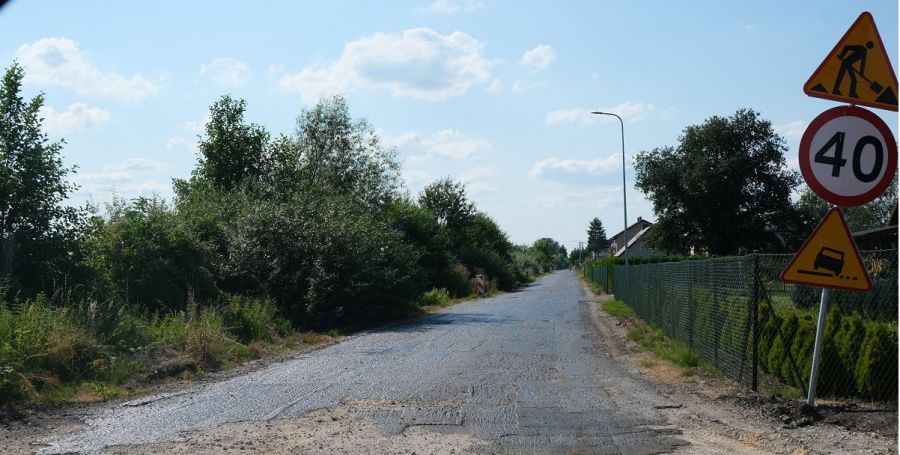 Prace remontowe trzeciej drogi w gminie dobiegają końca