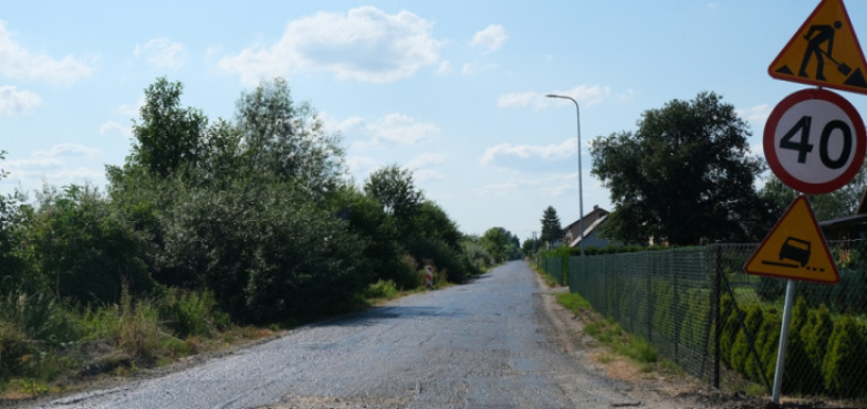 Prace remontowe trzeciej drogi w gminie dobiegają końca