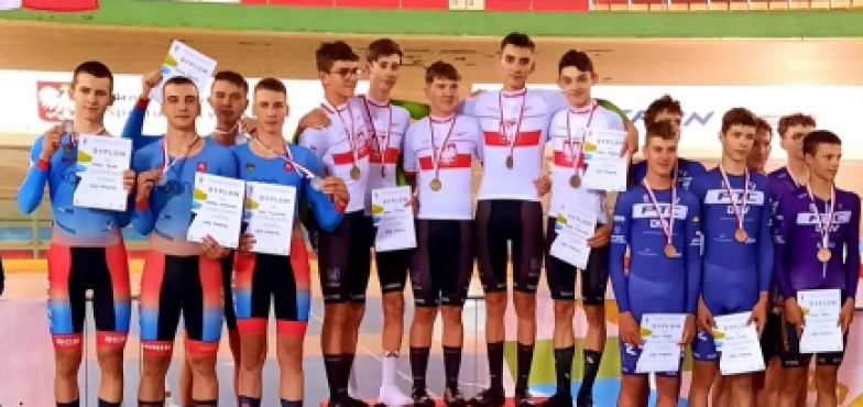 Cykliści z Konina ze srebrnym medalem na Ogólnopolskiej Olimpiadzie Młodzieży
