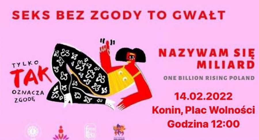 Nazywam się miliard znów w Koninie. „Seks bez zgody to gwałt”