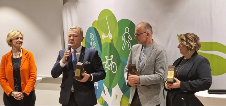 Prezydent odebrał statuetkę w imieniu wszystkich mieszkańców 