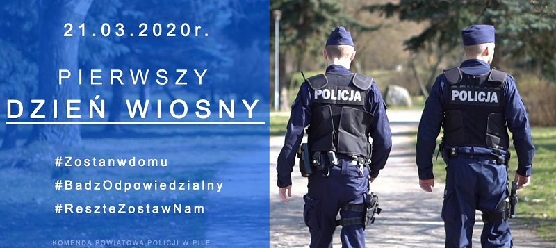 Pozostań w domu - apeluje policja! Na ulicach więcej patroli 