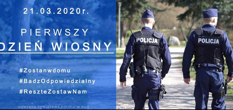 Pozostań w domu - apeluje policja! Na ulicach więcej patroli 