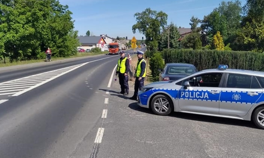 Widok policjantów sprawił, że kierowcy ostrożniej obchodzili się z pedałem gazu 