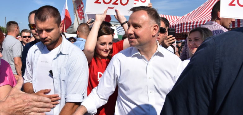 Andrzej Duda także na bulwarze w Koninie 
