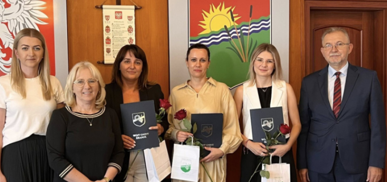 Trzy nauczycielki z gminy Kramsk otrzymały stopień nauczyciela mianowanego