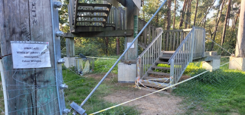 Kilka tygodni potrwa wykonanie ekspertyzy na Złotej Górze. Wieża widokowa w wakacje zamknięta? 