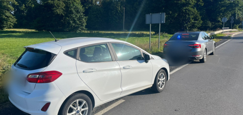 Wymierzono karę kierowcy, który nie zatrzymał się do kontroli drogowej 