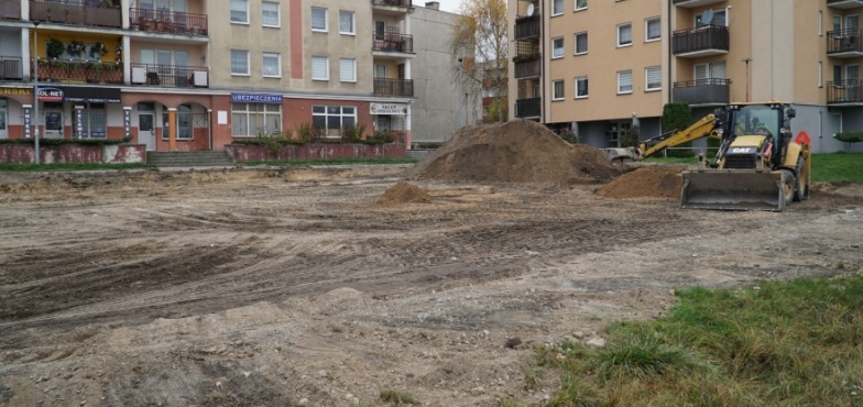 Przy ulicy Opałki powstaje parking. Ma być gotowy jeszcze w tym roku
