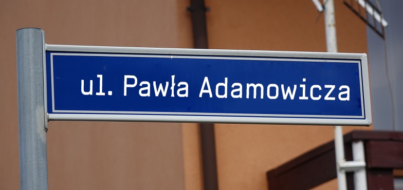 Prezydent Korytkowski o ulicy Pawła Adamowicza w Koninie 