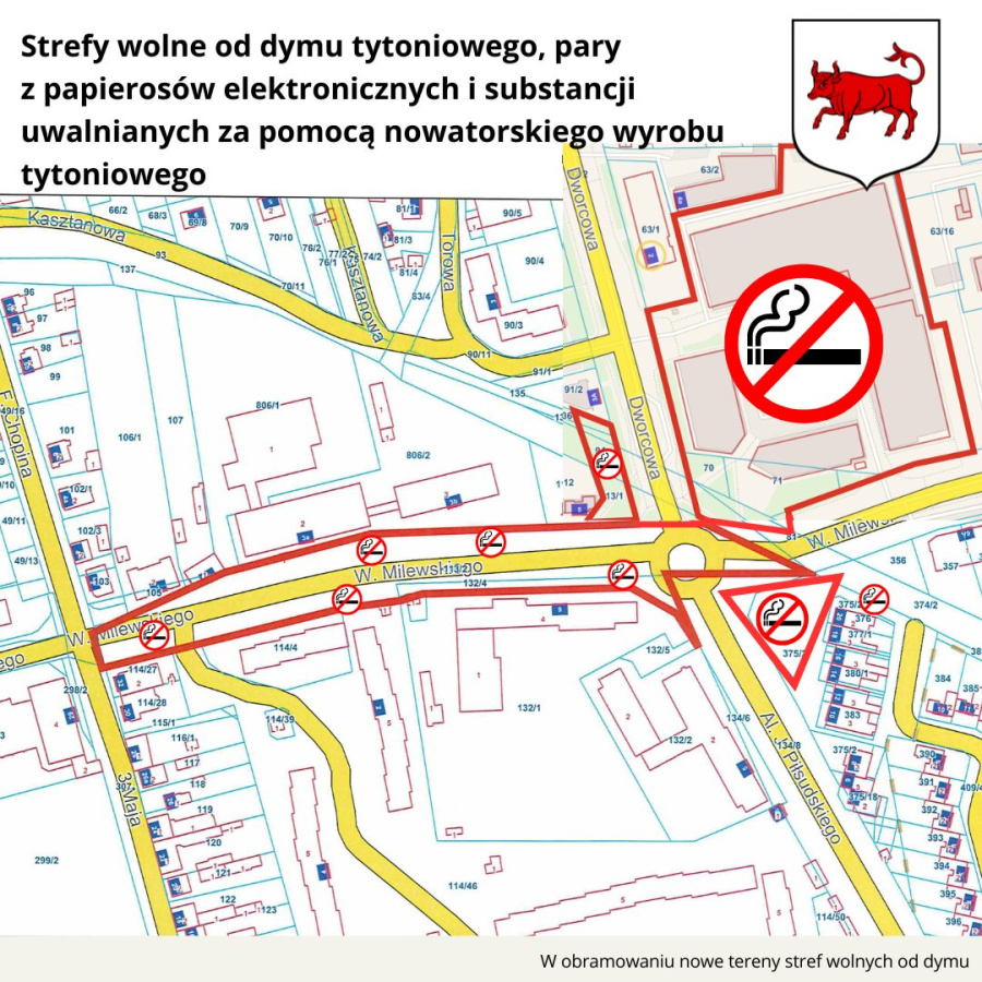 Nowa strefa wolna od dymu w mieście 