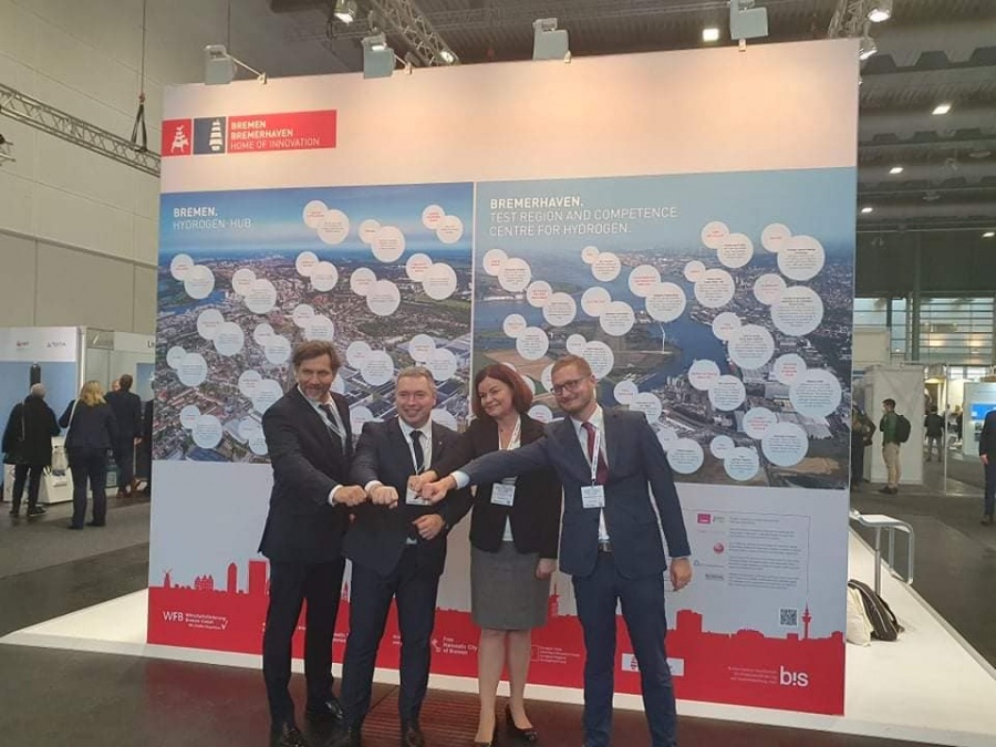 Wielkopolska na targach wodorowych w Niemczech. W składzie delegacji wiceprezydent Konina 