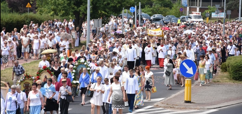 Ulicami miasta znów przejdą procesje Bożego Ciała 