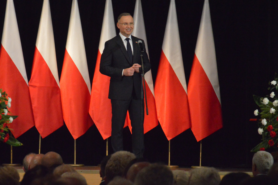 „Dziękuję z całego serca za każdą dobrze wydaną złotówkę”. Prezydent Andrzej Duda w Turku