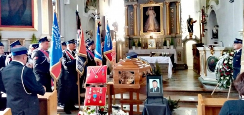 Strażacka brać pożegnała śp. druha Józefa Ludwickiego