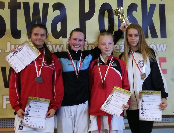 Zdobyła srebro i tytuł wicemistrzyni Polski. Sukces Marii Stranc