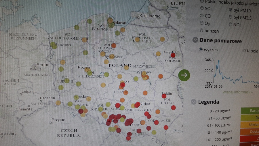 Smog znika z Konina. Dzisiaj oddychamy już czystszym powietrzem