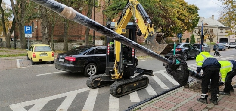 Wymiana latarni na ulicach Turku