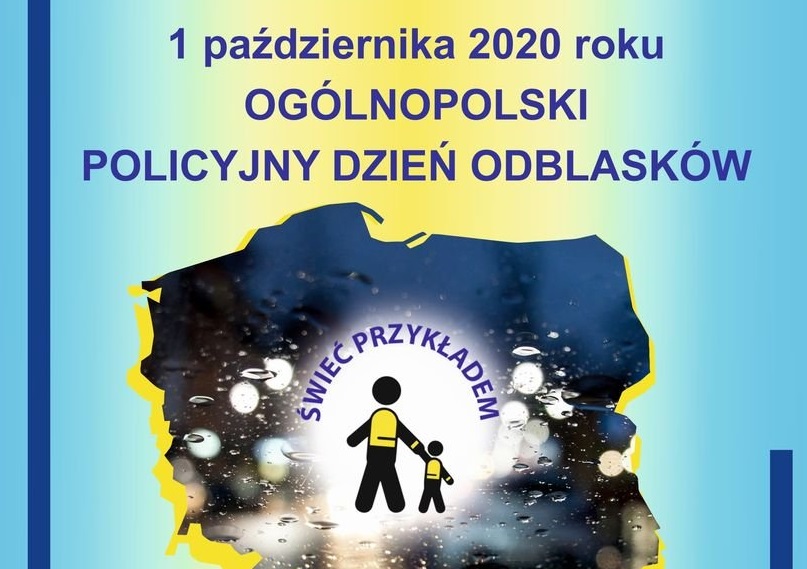 Dziś Ogólnopolski Policyjny Dzień Odblasków. Zaświeć przykładem!