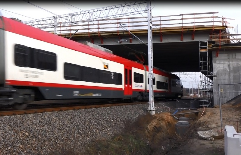 Płyta nowego wiaduktu waży blisko 1.125 ton