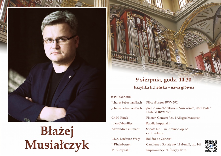 Basilica Sonans – już dzisiaj koncert Błażeja Musiałczyka