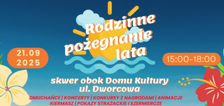 Rodzinne pożegnanie lata z pokazami, koncertami i konkursami 