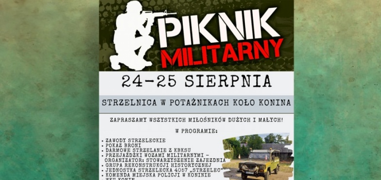 Strzeleckie zmagania w Potażnikach. W weekend będzie tam Piknik Militarny