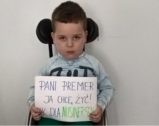 Chory chłopiec z Konina pisze do pani premier: „Ja bardzo chcę żyć”
