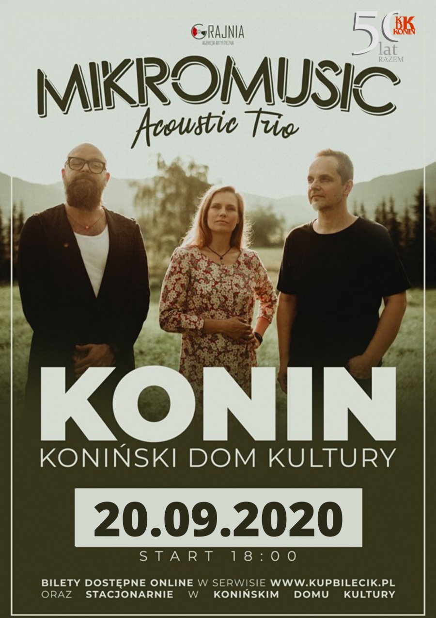 Alternatywny pop na scenie KDK-u. We wrześniu Mikromusic w Koninie 