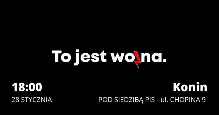 „To jest wojna”. Dzisiaj protestujący przejdą także ulicami Konina