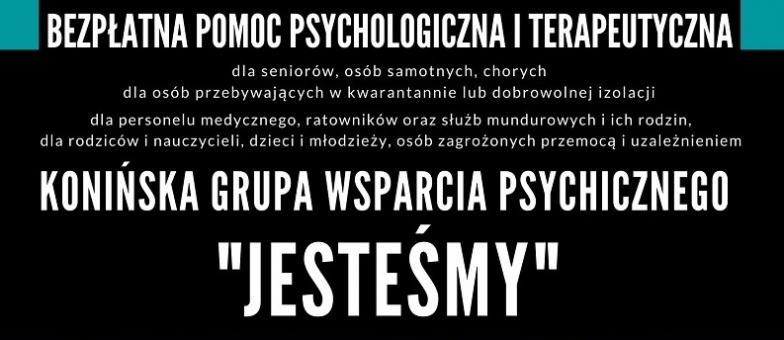 Bezpłatna pomoc psychologiczna i terapeutyczna dla mieszkańców. Grupa wsparcia „Jesteśmy” wznawia działalność