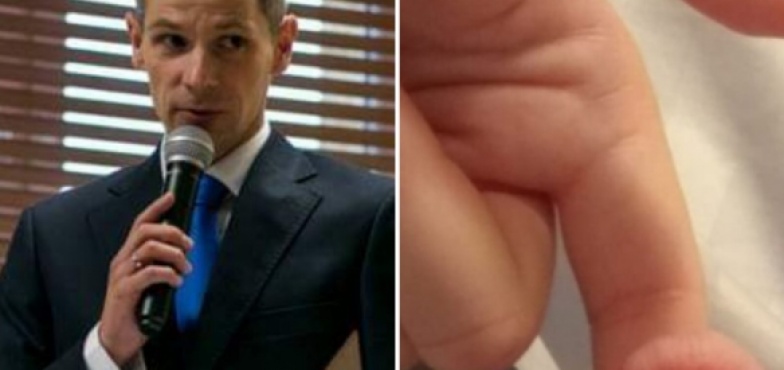 Dwa lata temu ślubował jako nowy burmistrz. Dziś został "zaprzysiężony" na ojca