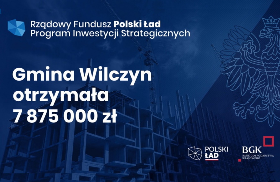 Kolejne dofinansowanie z Polskiego Ładu w powiecie konińskim. Gmina Wilczyn otrzymała pieniądze