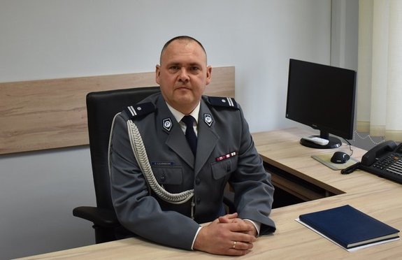 Jest nowy zastępca komendanta powiatowego policji w Kole. Wcześniej szefował kaliskiej drogówce