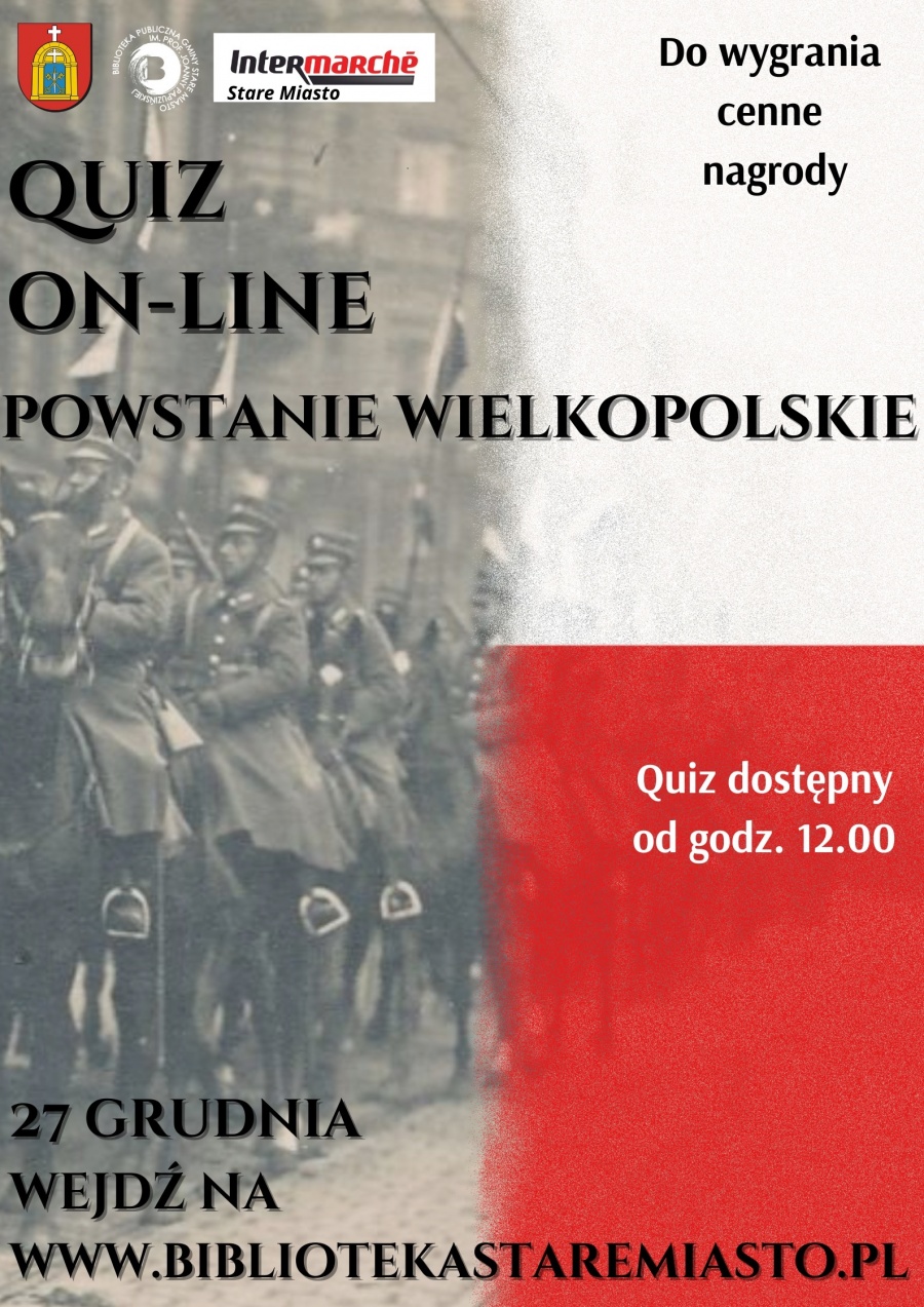 Powstanie Wielkopolskie, będzie quiz z nagrodami