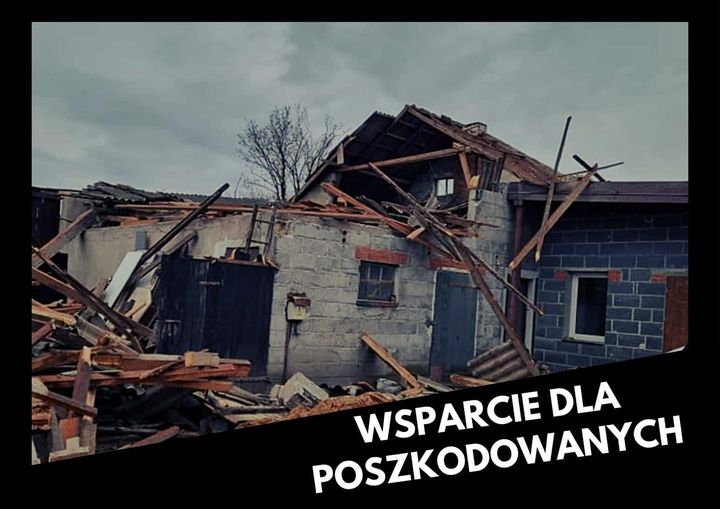 Pierwsze pieniądze dla poszkodowanych mieszkańców. Otrzymało 14 rodzin