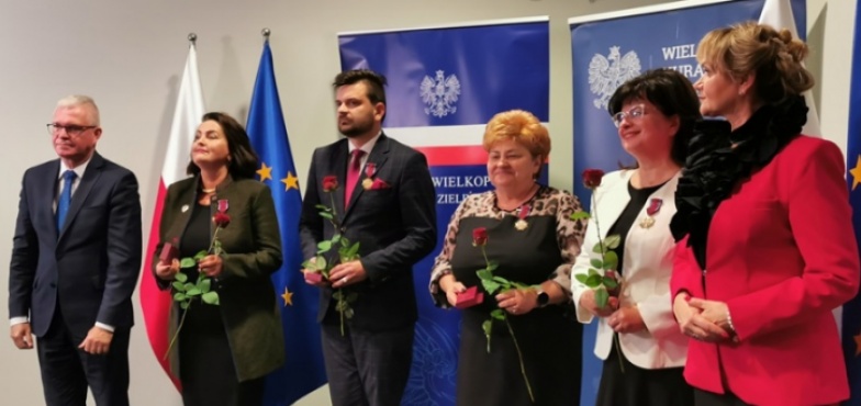 Medale dla nauczycieli. Uroczystość  u wojewody