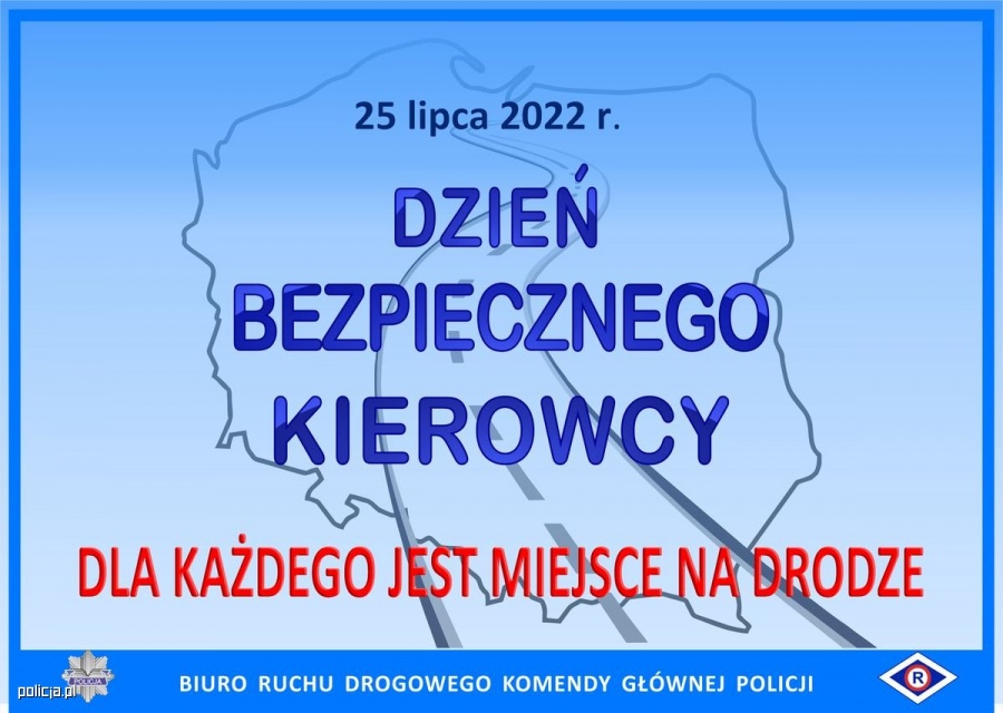 25 lipca – Ogólnopolski Dzień Bezpiecznego Kierowcy