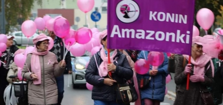 Konińskie Amazonki zapraszają. Marsz Różowej Wstążki