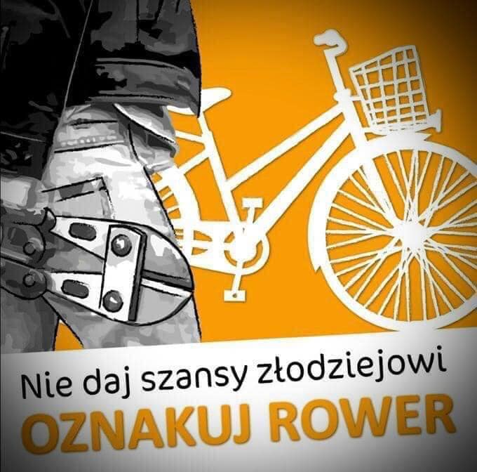 Oznakuj rower razem z konińską policją