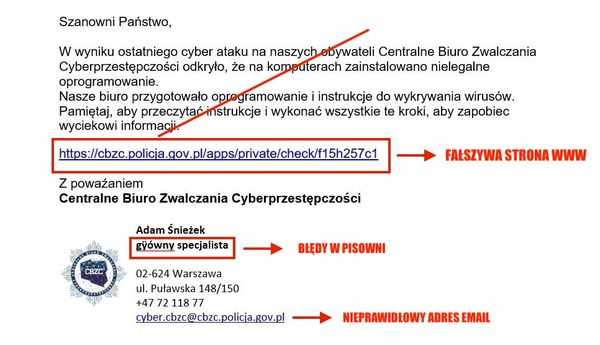 Do czego to doszło?! Oszuści podszywają się pod Centralne Biuro Zwalczania Cyberprzestępczości