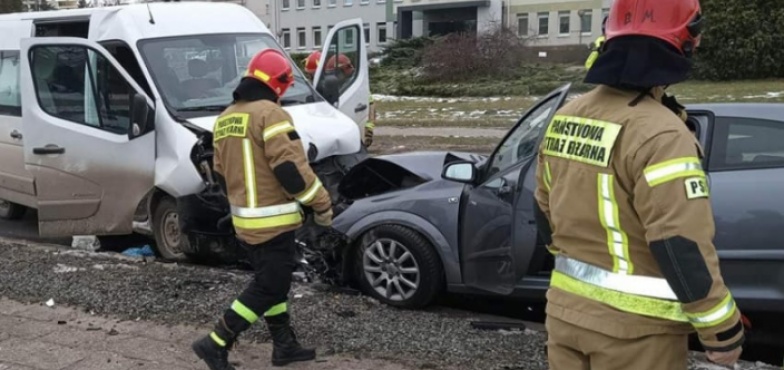 Wypadek na ulicy 600-lecia. Jedna osoba poszkodowana