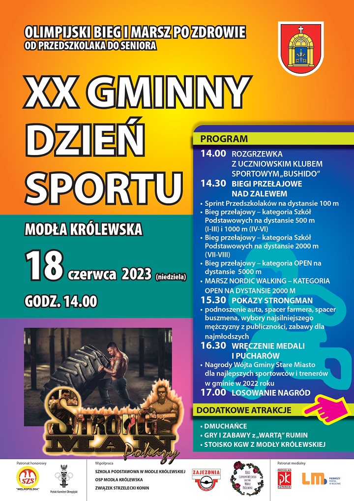 XX Gminny Dzień Sportu. Atrakcji nie zabraknie