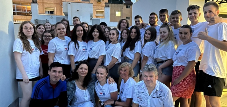 Zawodowe doświadczenie uczniowie zdobywali w Hiszpanii