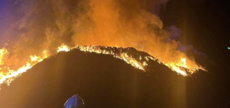 Sytuacja nadal nie jest opanowana. Znów pożar biomasy