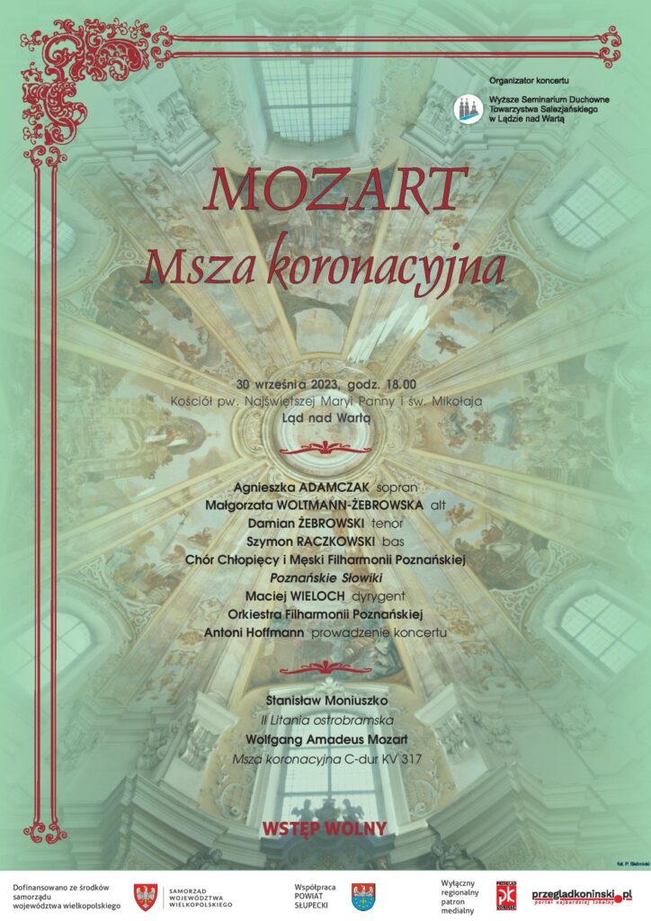 Msza koronacyjna Mozarta. Już dzisiaj w Lądzie